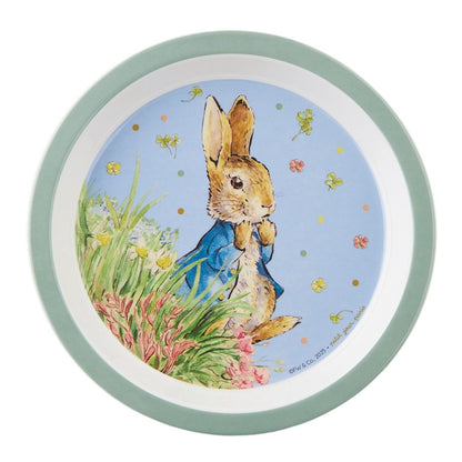 Petit Jour Paris, Peter Kanin flat tallrik – Grön