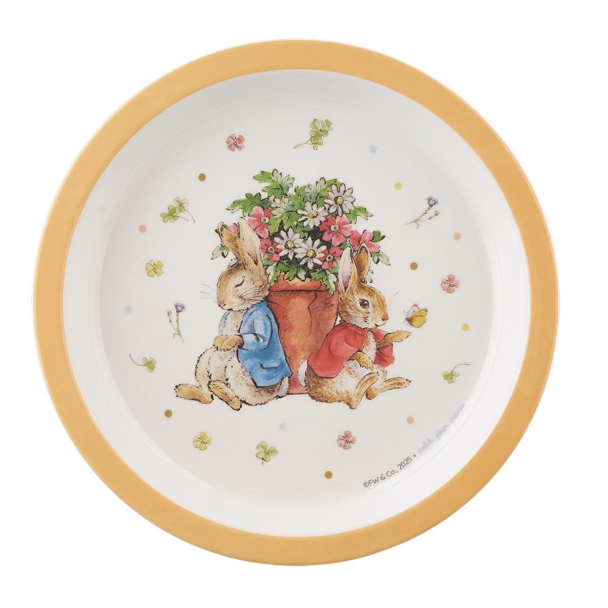 Petit Jour Paris, Peter Kanin flat tallrik - Aprikos