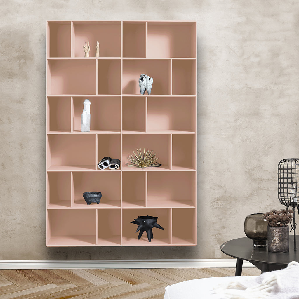 By Aulum Brooklyn väggreol, 117x177 cm - Blush