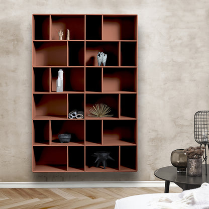 By Aulum Brooklyn vägghylla, 117x177 cm – Rusty