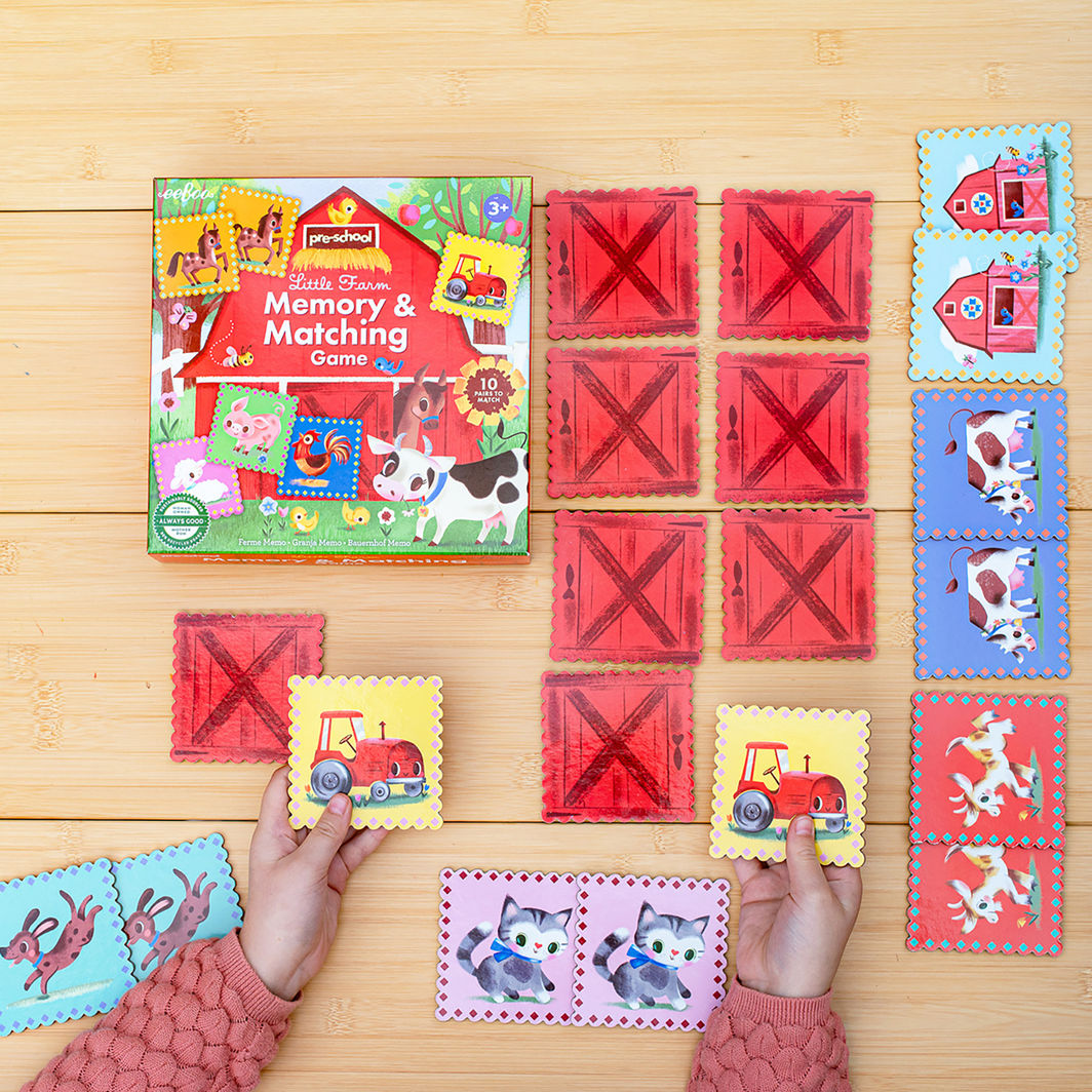 eeBoo Memoryspel – Bondegården