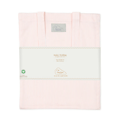 Cam Cam juniorsängkläder, ekologiska, GOTS - Classic Stripes Rose