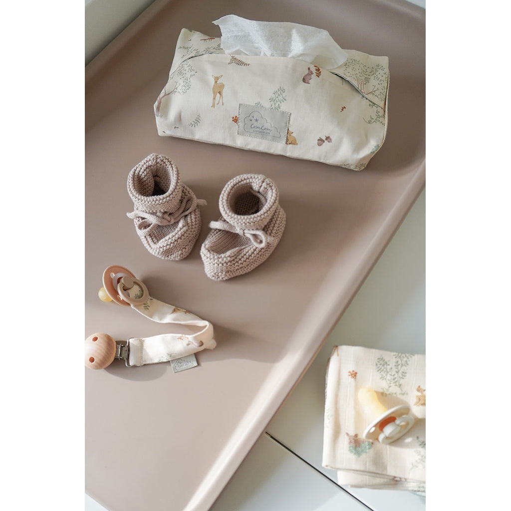 Cam Cam Muslinfiltar, tryckta, 2-pack – GOTS – Woodland