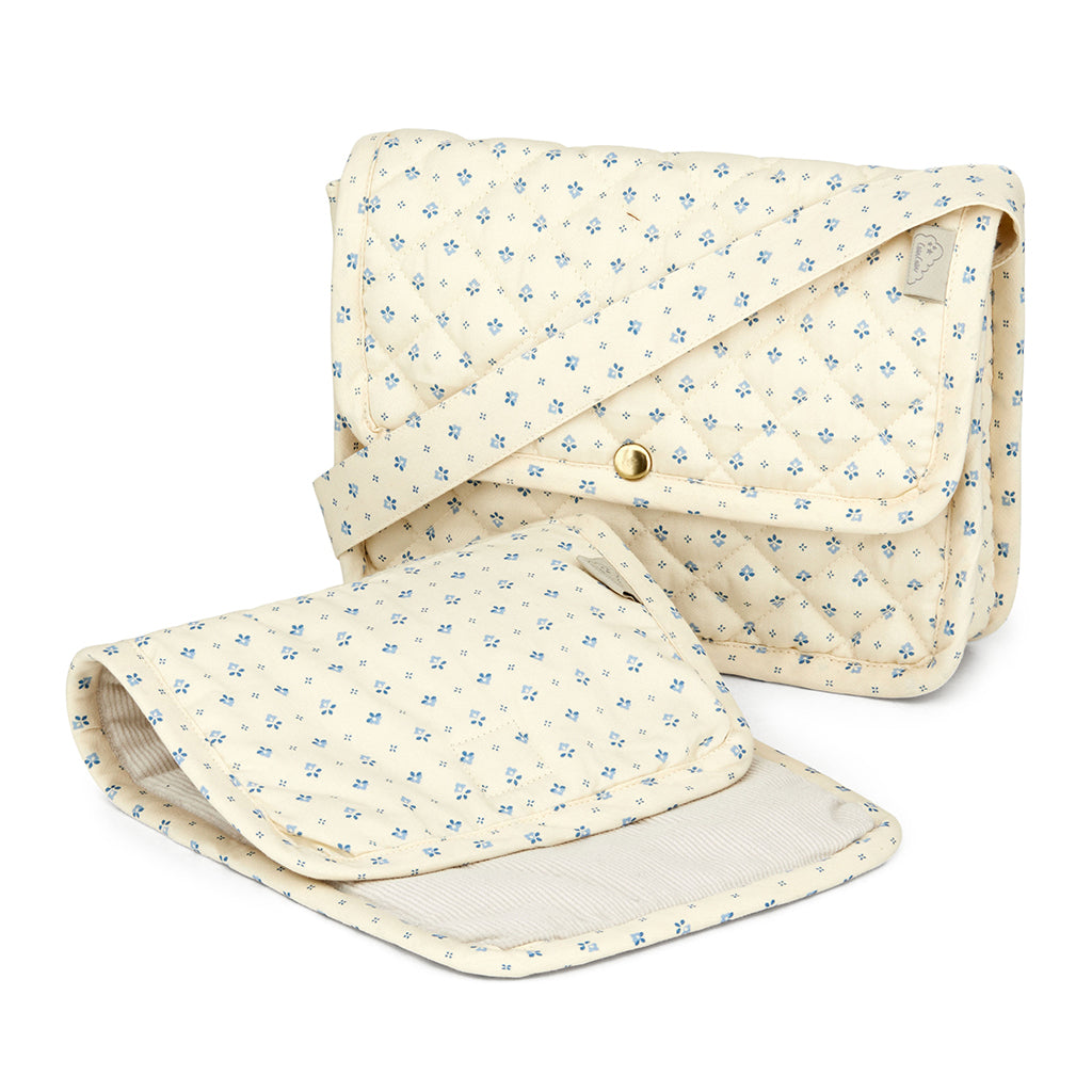 Cam Cam docktillbehör, Quiltad skötväska – Capri