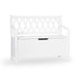 Cam Cam bænk, Harlequin Kids storage bench - hvid