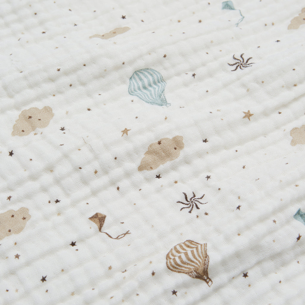 Cam Cam muslin bebisfilt, ekologisk, GOTS - Dreamland