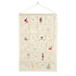 Cam Cam julekalender, Økologisk, GOTS - Beige