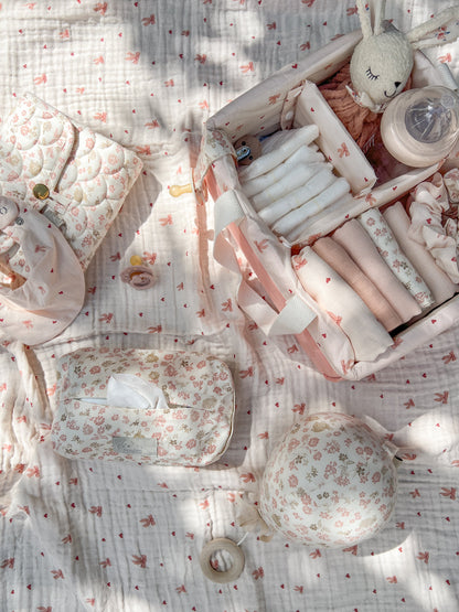 Cam Cam stofbleer, 3-pak økologisk, GOTS Mix - Bows