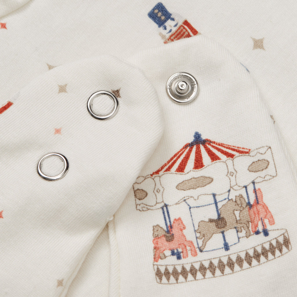 Cam Cam bandana hagesmæk, jersey, 2-Pak - GOTS - Carousel