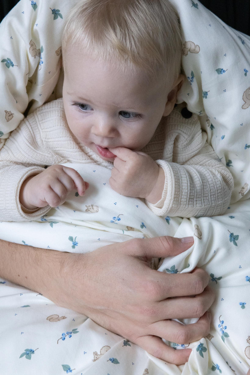 Cam Cam babysengetøj, Økologisk - Blueberries