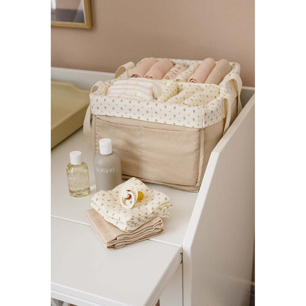 Cam Cam tvättlappar, 4-pack ekologiska, GOTS - Rowan