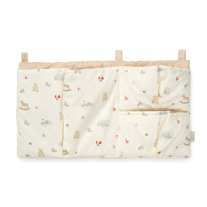 Cam Cam bed pocket, sengelommer i stof, OCS - Vintage Toys