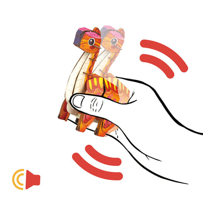 mierEdu – 3D-pussel med ljud – Brachiosaurus