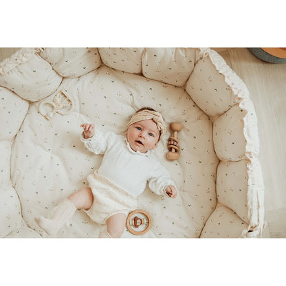 Play&amp;Go Coco moon, Tre-i-ett babytäcke, ekologisk - Bloom moon