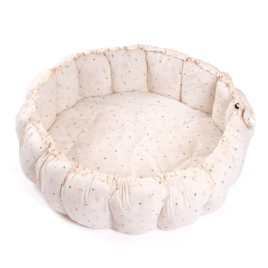 Play&amp;Go Coco moon, Tre-i-ett babytäcke, ekologisk - Bloom moon
