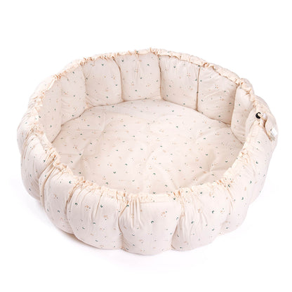 Play&amp;Go Coco moon, Tre-i-ett babytäcke, ekologisk - Bloom moon