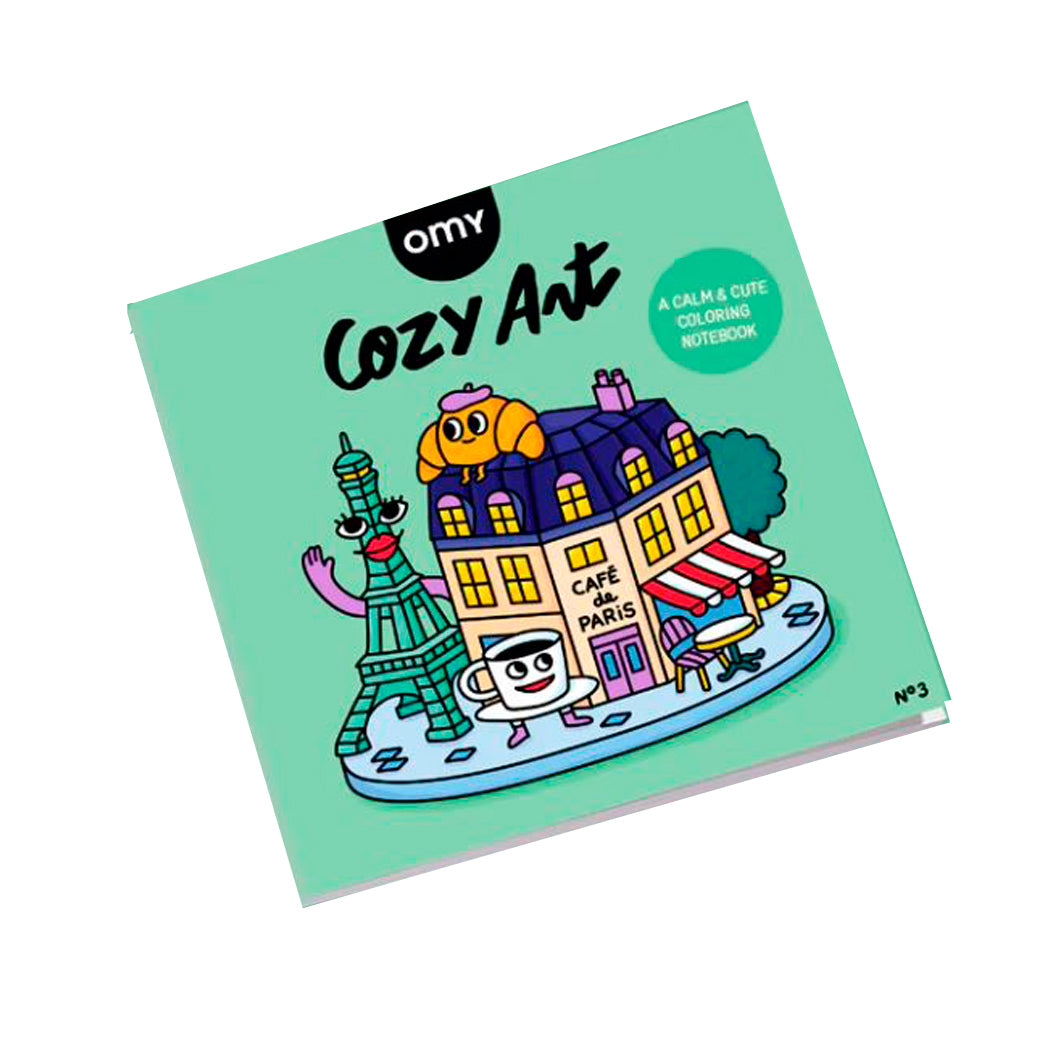 Omy målarbok, nr. 2 – Cozy Art – Paris