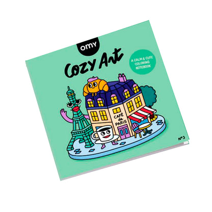 Omy målarbok, nr. 2 – Cozy Art – Paris