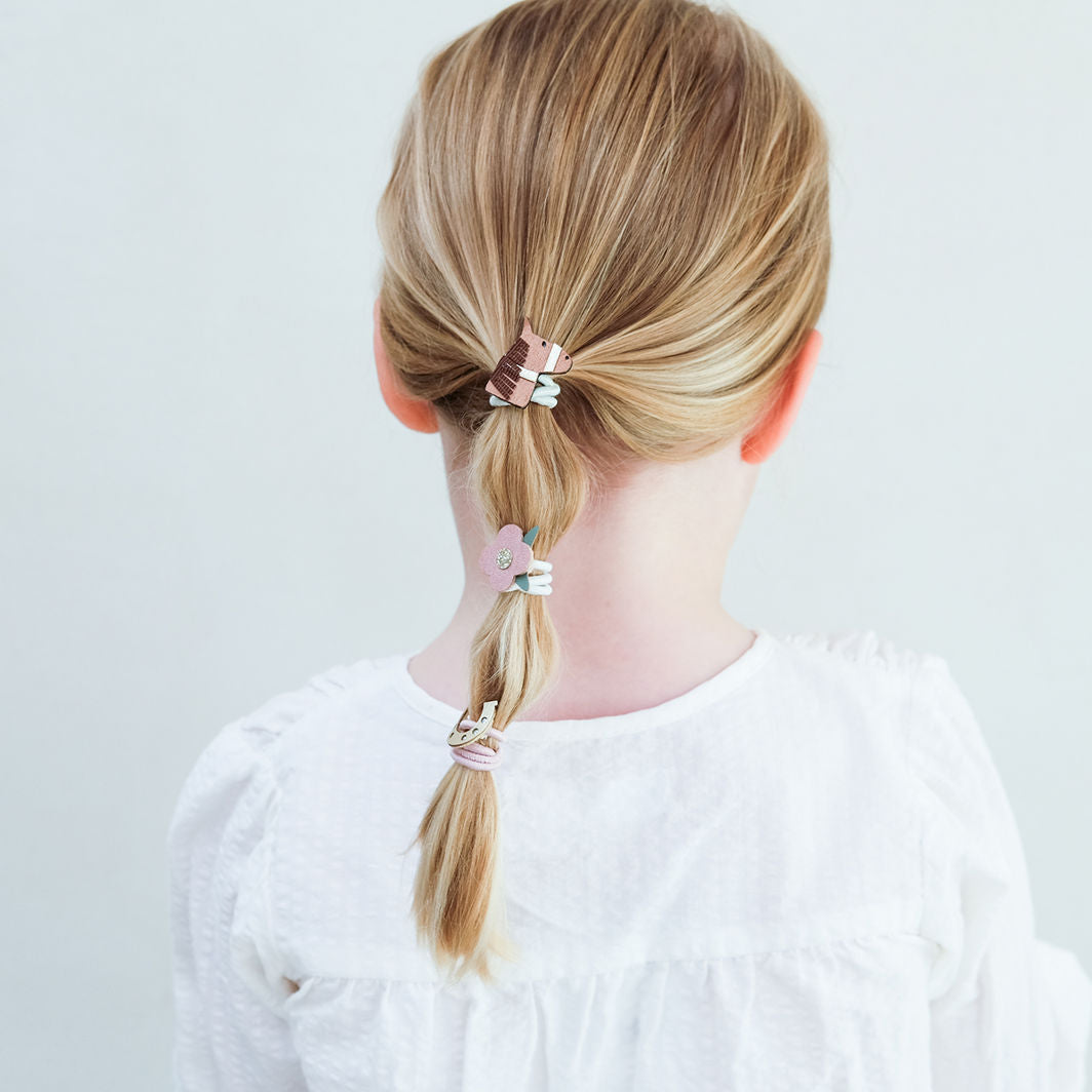 Mimi &amp; Lula, 6 Hårelastikker - Horse Homestead