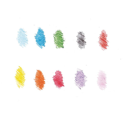 Ooly Farvekridt 10 stk - Left Right