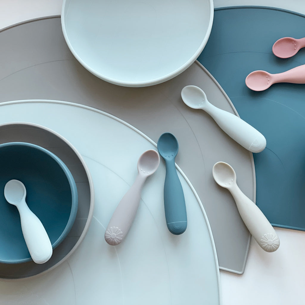 Cam Cam Flower skedar, 2-pack skedset - Midnight mix