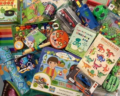 Färdig paketkalender, Pojke 3-4 år - FÖRBESTÄLL - skickas vecka 39