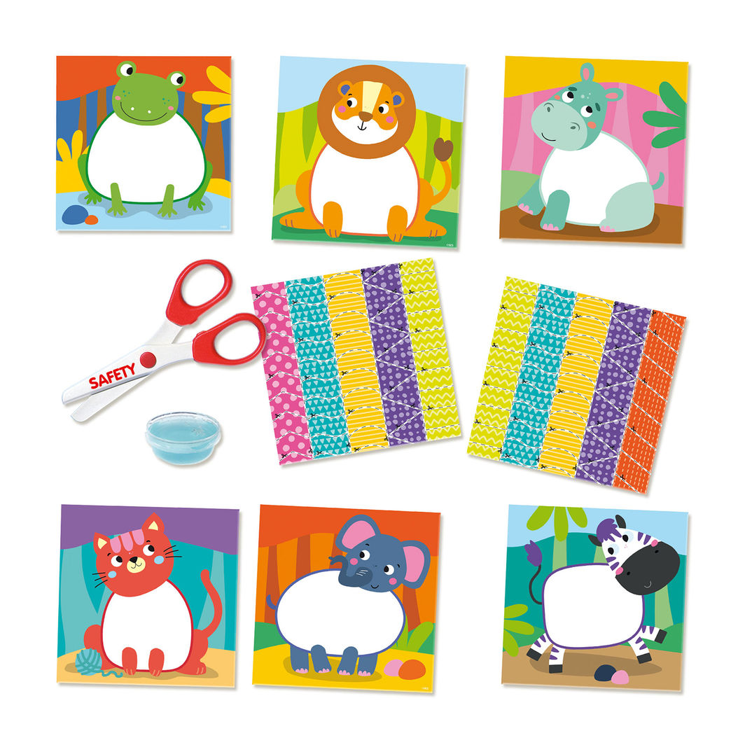 SES Creative, Montessori - Lär dig klippa kollage