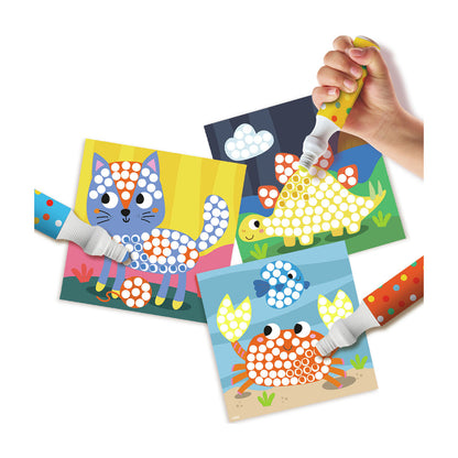 SES Creative prickpennor, 3 färger XXL - Aktivitetskort