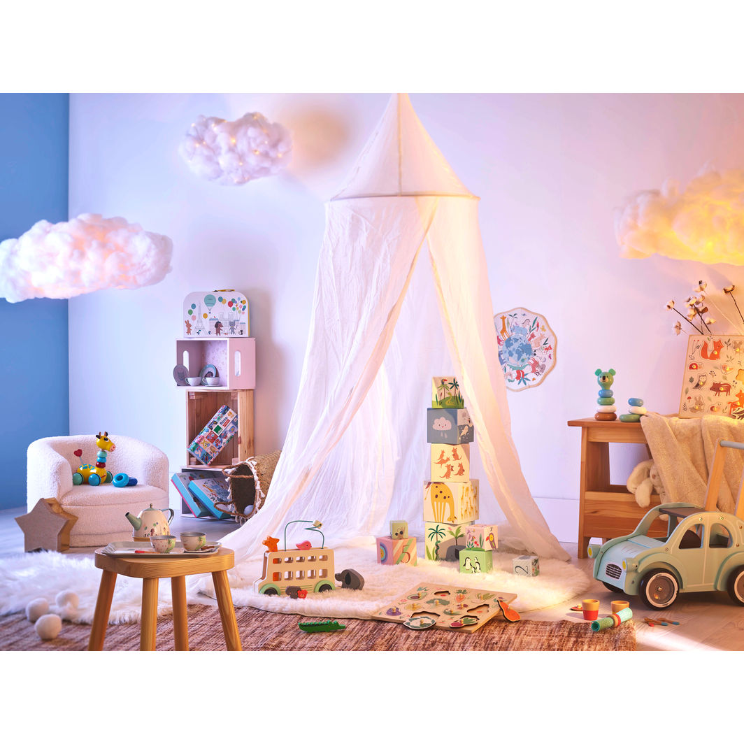 Vilac Knoppussel 12 Bitar, Skogens Djur