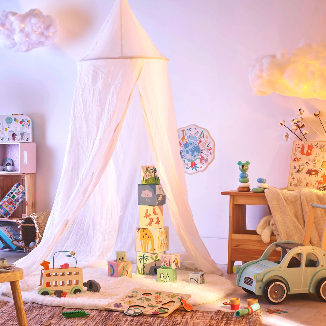 Vilac Knoppussel 12 Bitar, Skogens Djur