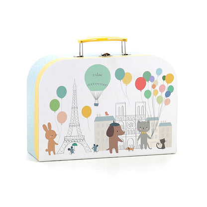 Vilac Musikaliskt teset i metall i resväska, Paris