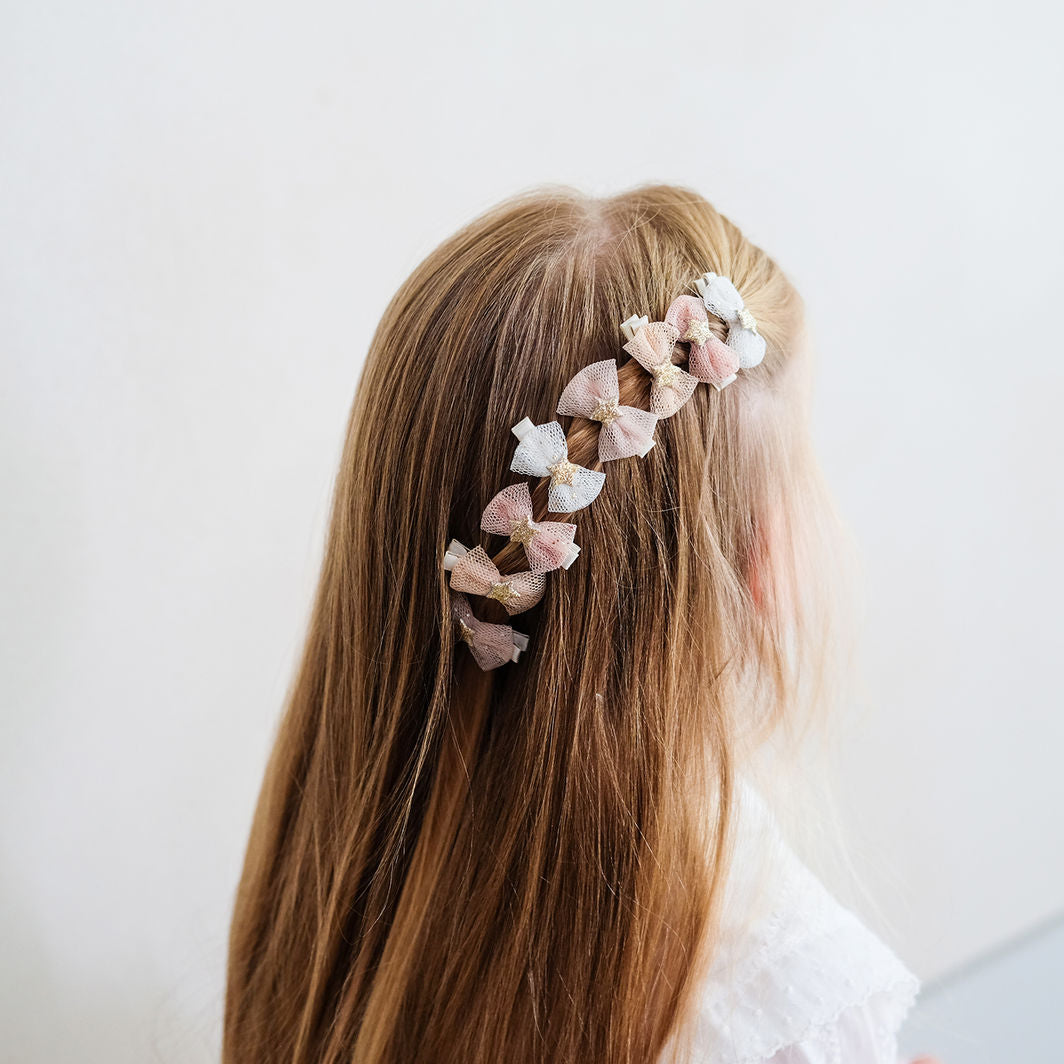 Mimi &amp; Lula 8 hårspännen – Tutu-rosett