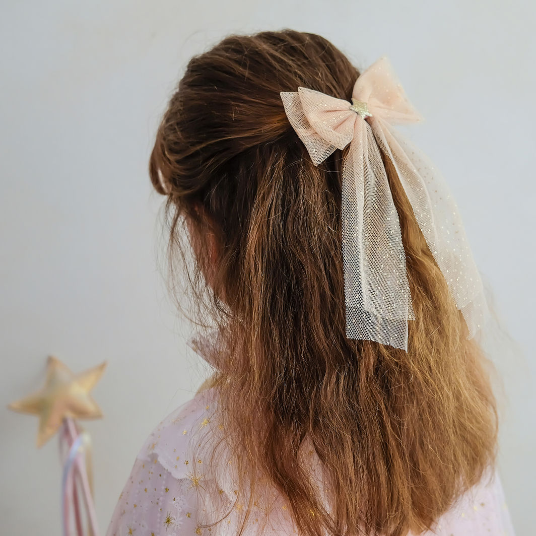 Mimi &amp; Lula Hårrosett – Oversized i tyll