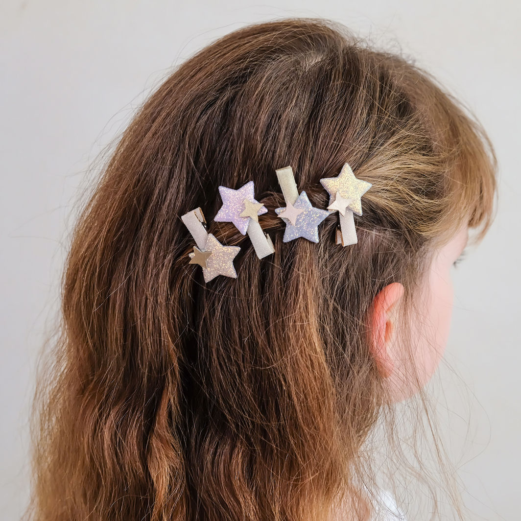 Mimi &amp; Lula – 8 hårspännen – Starlight