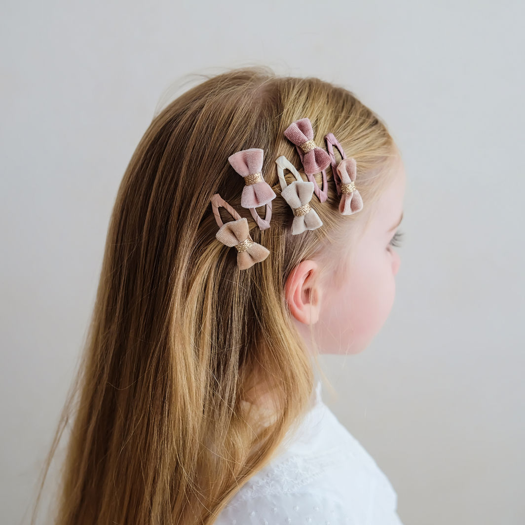 Mimi &amp; Lula – 5 hårspännen – Mini Velvet Tinkerbell
