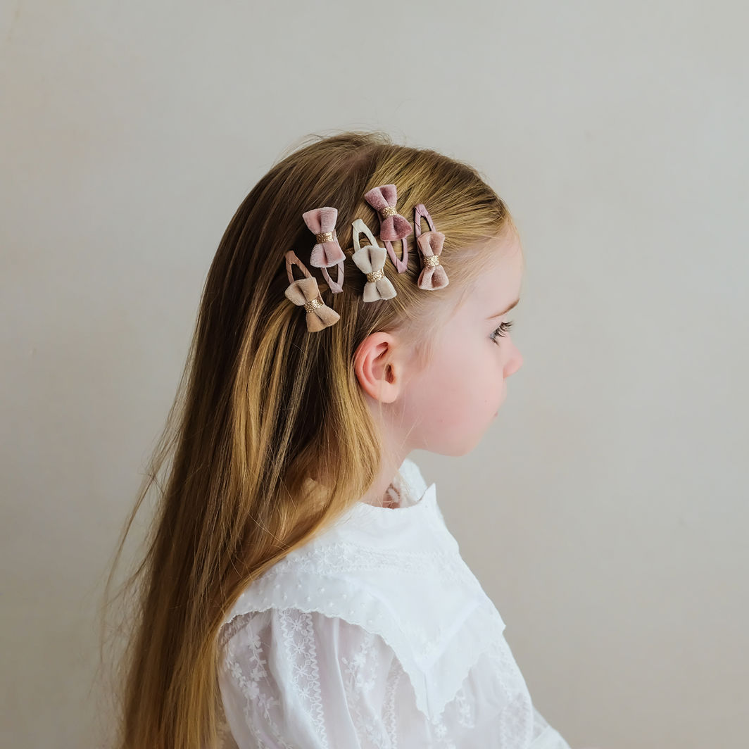 Mimi &amp; Lula – 5 hårspännen – Mini Velvet Tinkerbell