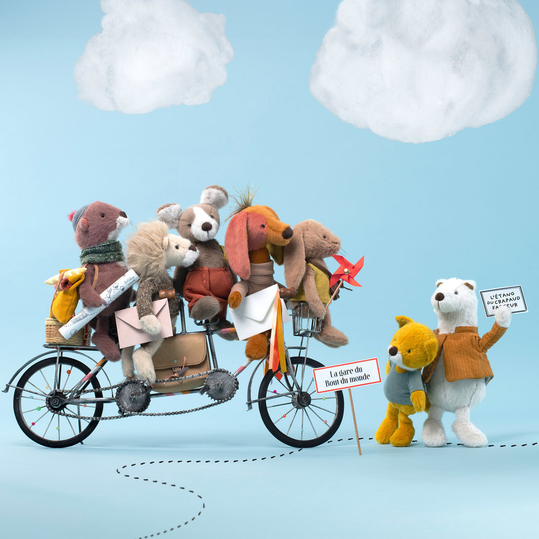 Moulin Roty gosedjur, Taxen Owen - 33 cm