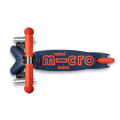 Micro Sparkcykel, Mini Deluxe LED - Navy Blue