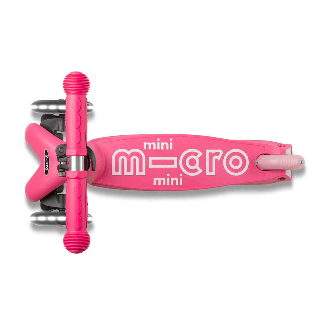 Micro Sparkcykel, Mini Deluxe LED - Rosa