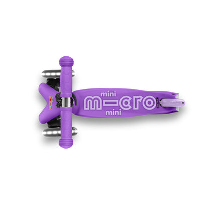 Micro Sparkcykel, Mini Deluxe LED - Lila