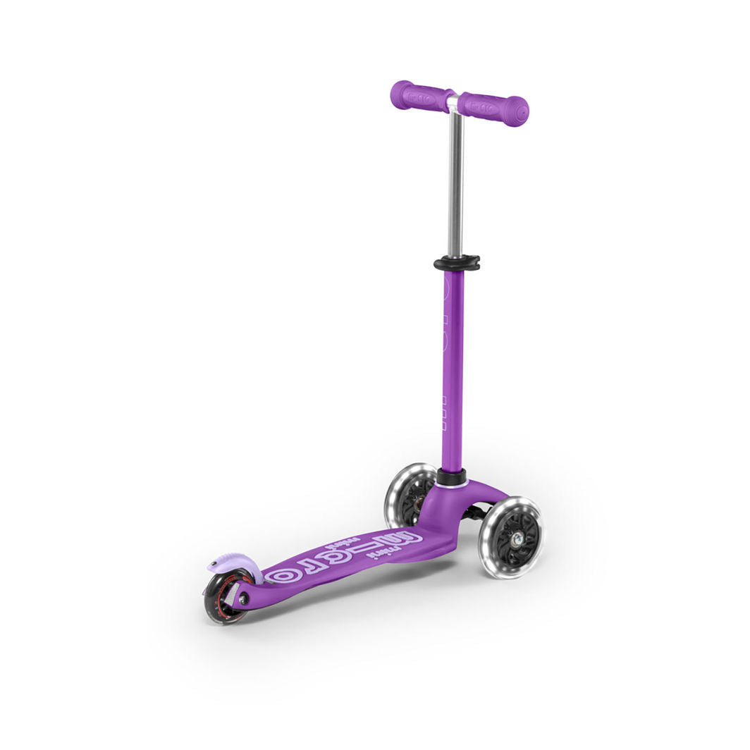 Micro Sparkcykel, Mini Deluxe LED - Lila