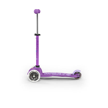 Micro Sparkcykel, Mini Deluxe LED - Lila