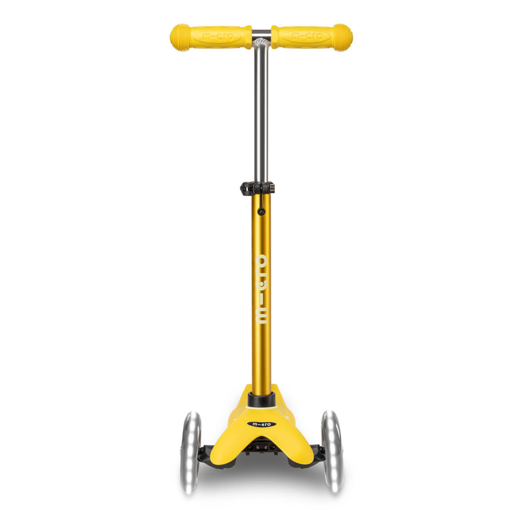 Micro Sparkcykel, Mini Deluxe LED - Gul