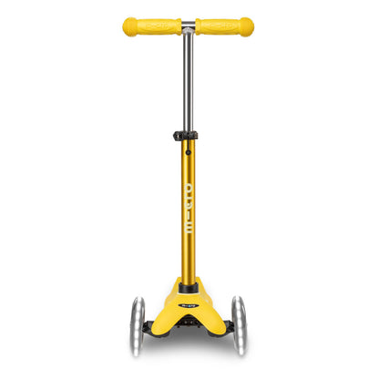 Micro Sparkcykel, Mini Deluxe LED - Gul