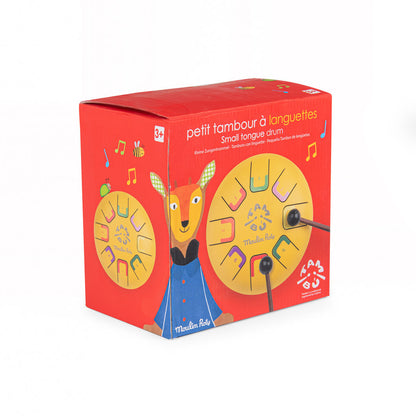 Moulin Roty - Tungetrumman - liten gul - Les Popipop