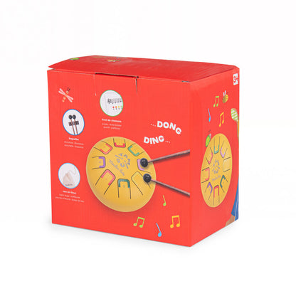 Moulin Roty - Tungetrumman - liten gul - Les Popipop