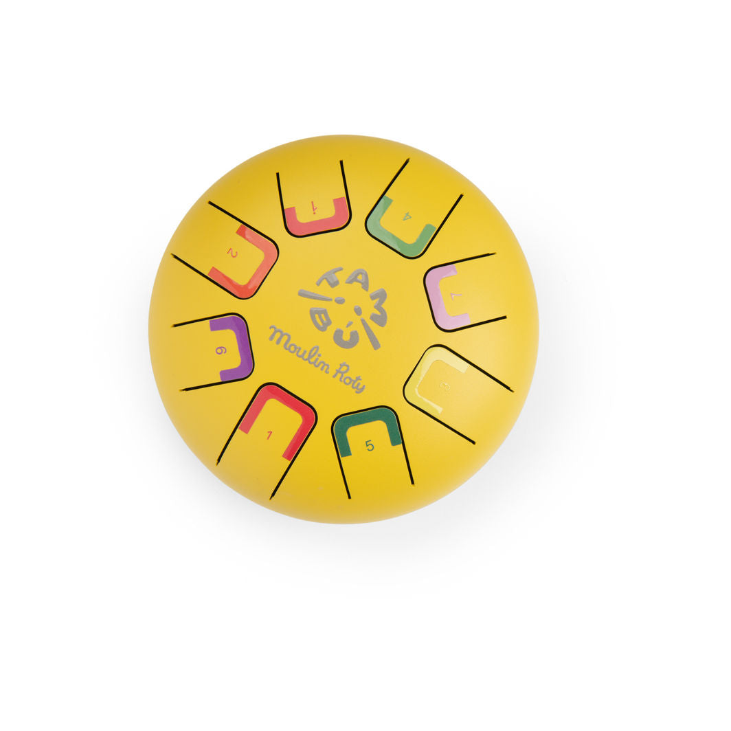 Moulin Roty - Tungetrumman - liten gul - Les Popipop