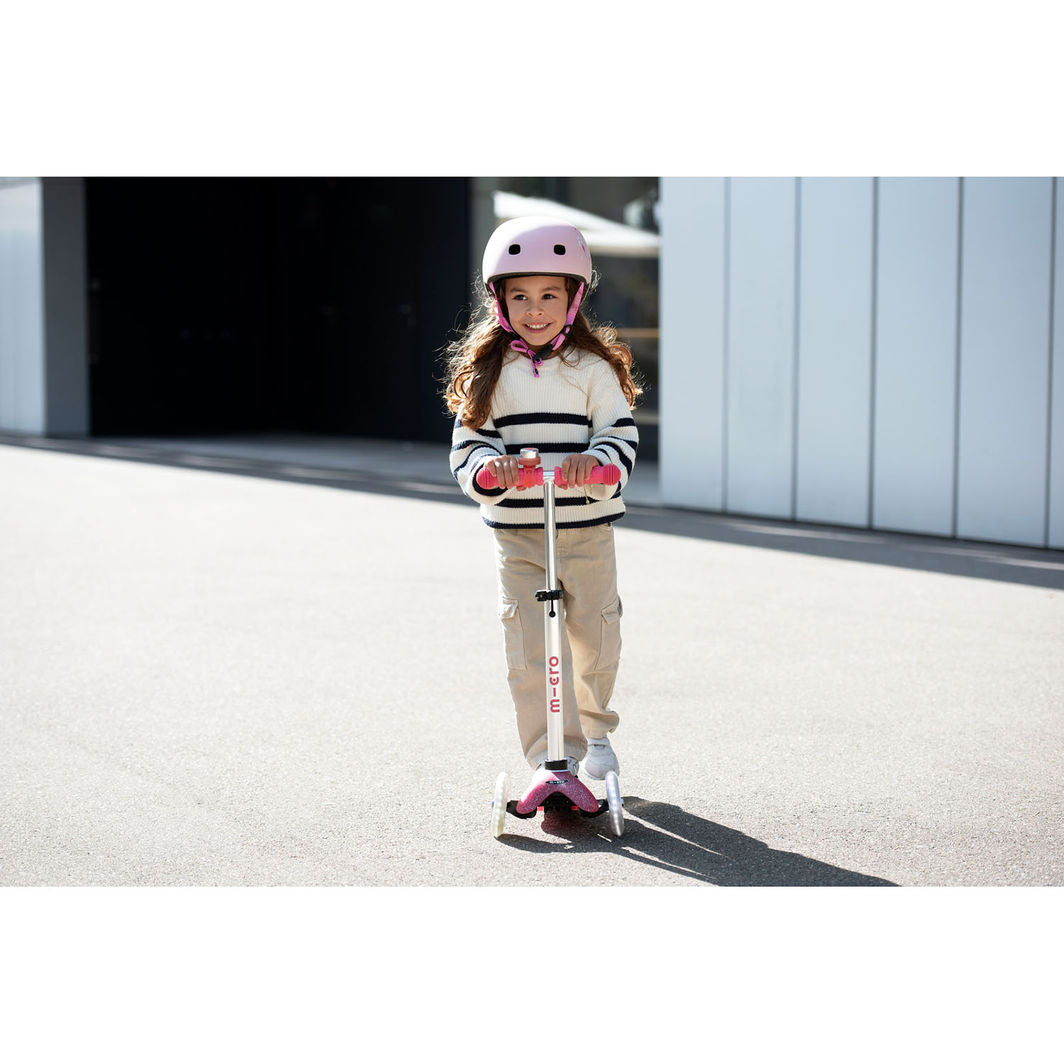 Micro Sparkcykel, Mini Deluxe Fairy Glitter LED - Rosa