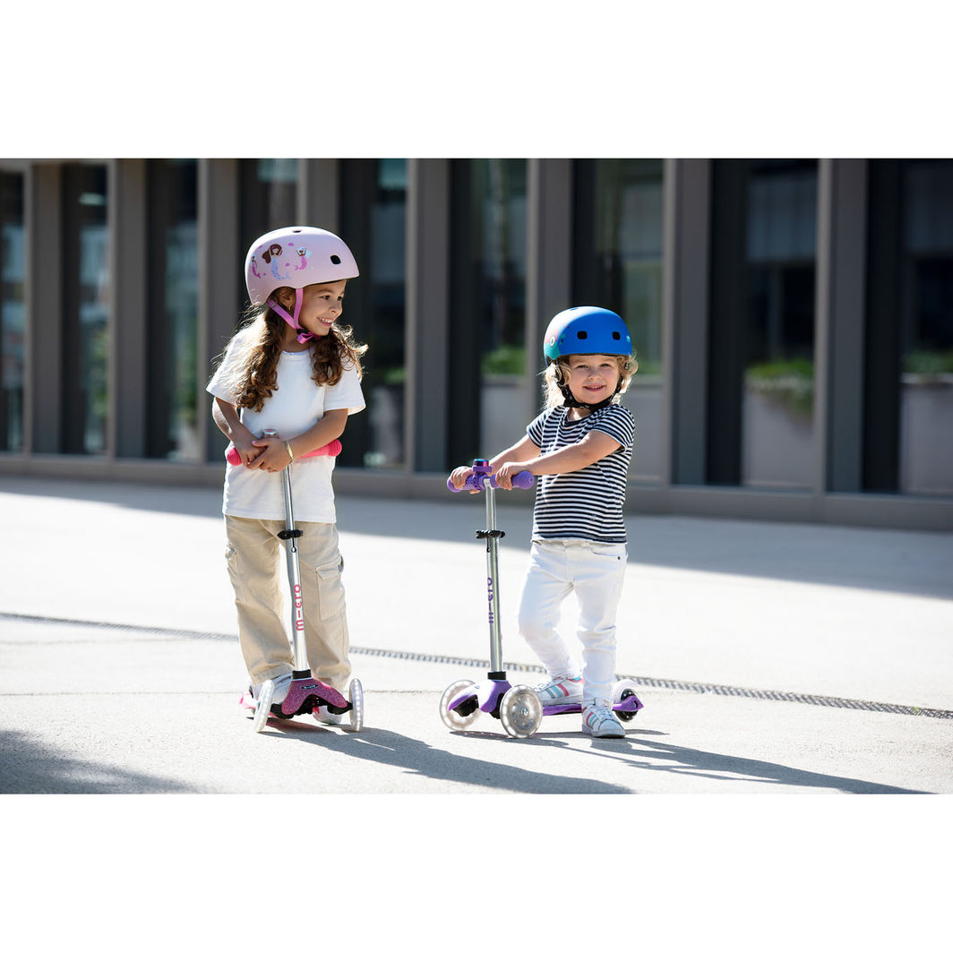 Micro Sparkcykel, Mini Deluxe Fairy Glitter LED - Lila