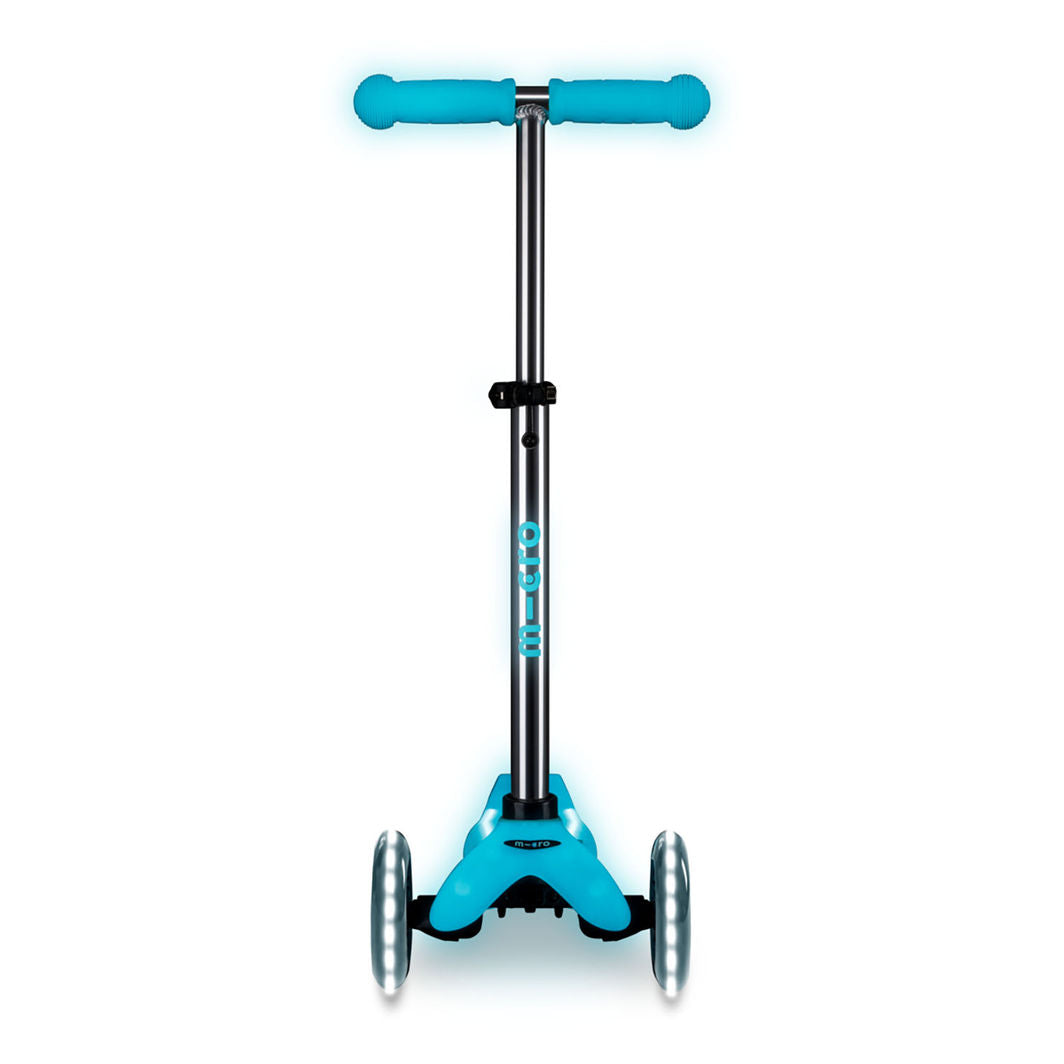 Micro Sparkcykel, Mini Deluxe Glow LED Plus - Glacier Aqua